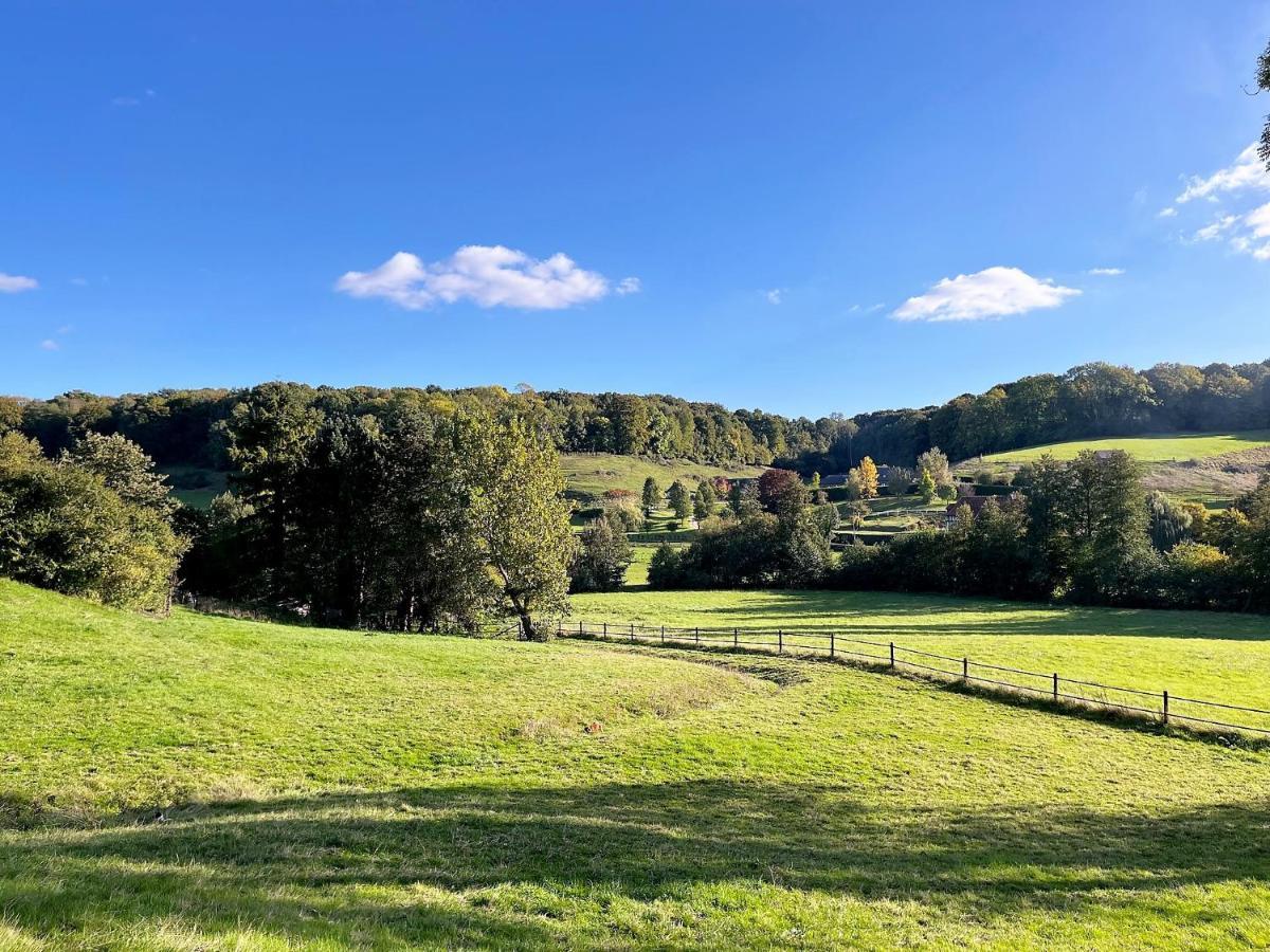 Le Gite Marguerite - Calvados : Vue Panoramique Sur La Normandie Hermival-les-Vaux Exteriör bild